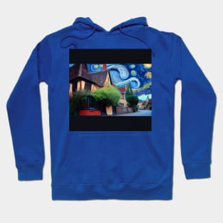 Starry Night Over Godric's Hollow Hoodie